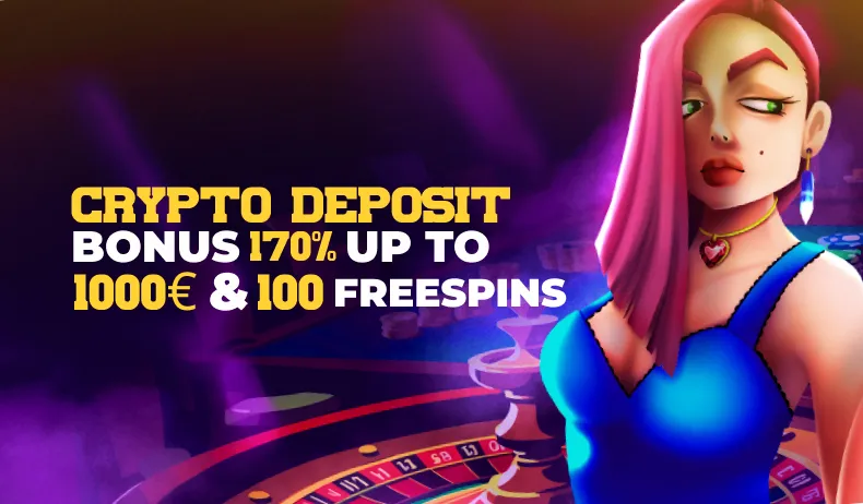 Crypto deposit bonus banner at Donbet for UK players