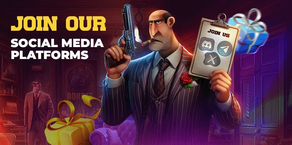 Donbet social media promotions banner