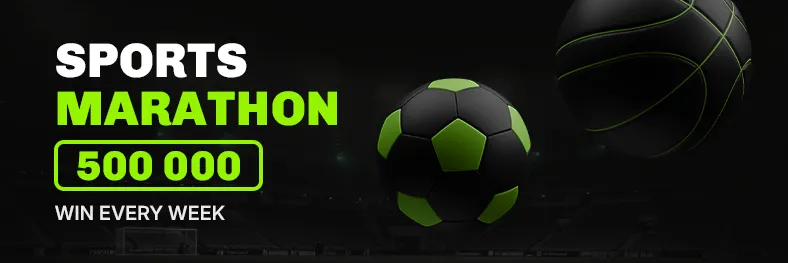 Sports Marathon tournament promotion at Velobet for UK players